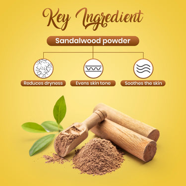 Ozone Sandal Face Wash | Enriched with Sandalwood | For All Skin Type Anti-Pollution, Cleansing, Soft, Smooth & Uneven Skin Tone | For Men & Women | 60ml (Pack of 3)